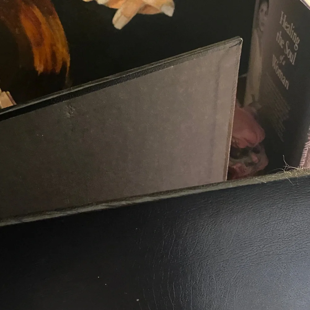 Business Black Leather Portfolio 3 Ringed Binder $$